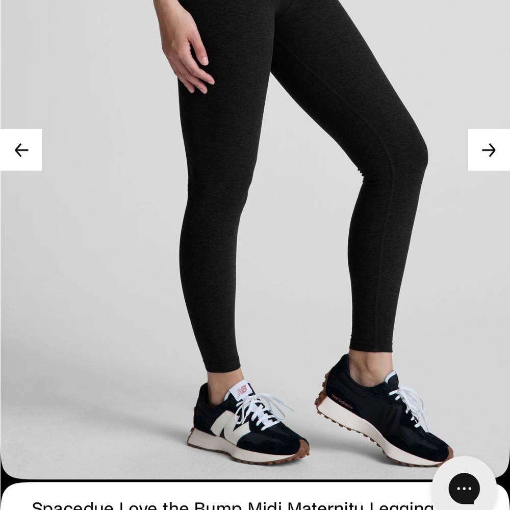 Beyond the Bump Black Leggings